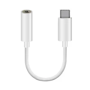 מתאם Type C לאוזניות 3.5 מ״מ | מתאם איכותי עם כבל קשיח ותקן ישראלי 4