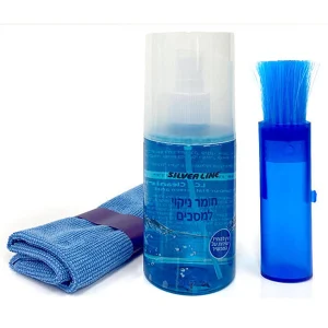 ערכת ניקוי למסכי מחשב וסמארטפונים | Silver Line