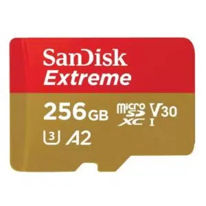 כרטיס זיכרון 256 ג'יגה EXTREME SD UHS I CARD סאן דיסק