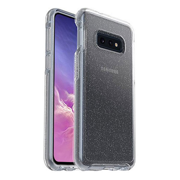 מגן כיסוי OtterBox Symmetry שקוף נצנצים לגלקסי S10e הכיסוי החזק בעולם