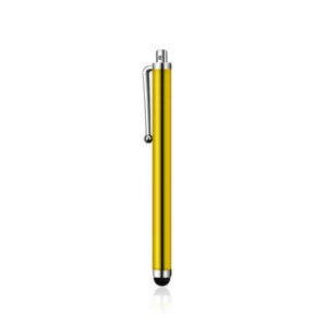עט מגע טאץ' אוניברסלי בגודל בינוני לסמארטפון בצבע צהוב-זהב