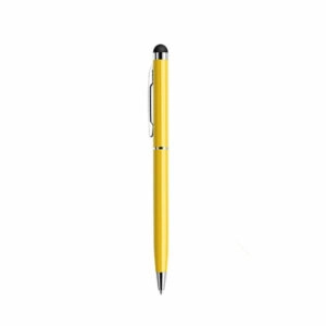 עט מגע טאץ' אוניברסלי גדול לסמארטפון בצבע צהוב