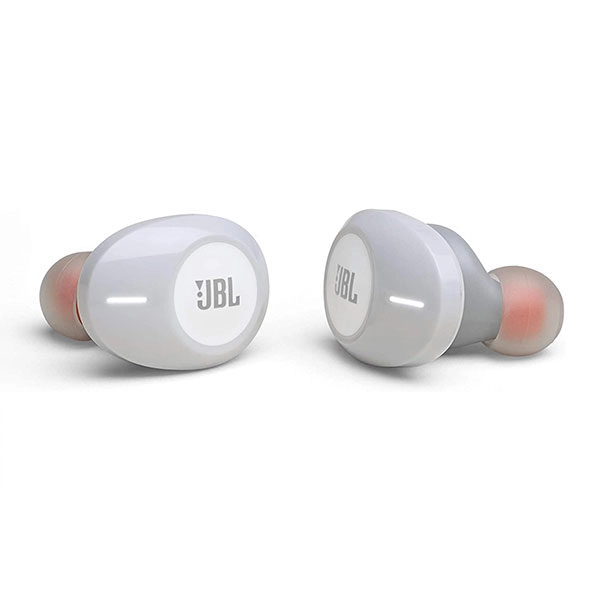 אוזניות JBL Tune 120 TWS ספורט אלחוטיות בעלות צליל חד לבן