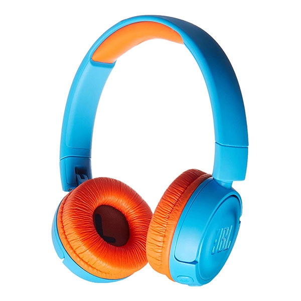 אוזניות JBL JR300BT קשת אלחוטיות לילדים עם סאונד איכותי וצלול כחול