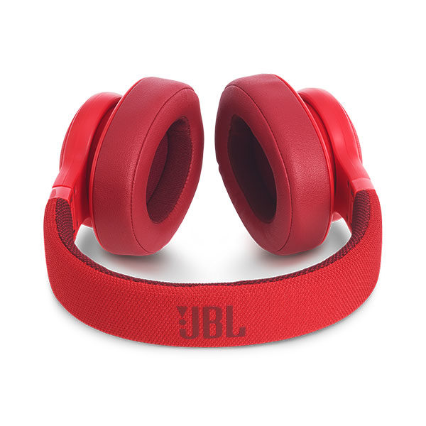אוזניות JBL E55BT קשת אלחוטיות בעלות צליל מרחבי אדום