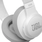 אוזניות JBL Live 500 BT קשת אלחוטיות עם חיי סוללה ארוכים לבן