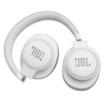 אוזניות JBL Live 500 BT קשת אלחוטיות עם חיי סוללה ארוכים לבן