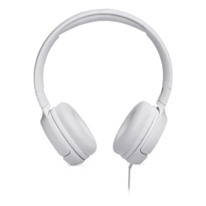 אוזניות קשת JBL Tune 500 לבנות | מיקרופון מובנה וצליל נקי