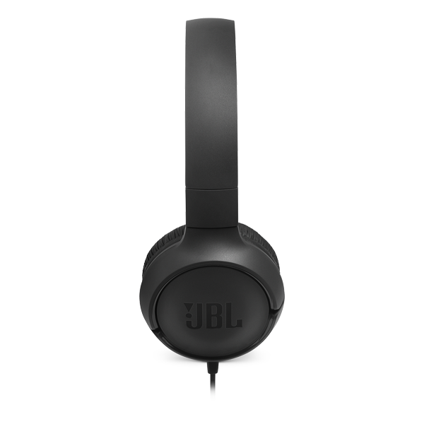 אוזניות קשת JBL Tune 500 שחורות | מיקרופון מובנה וצליל נקי