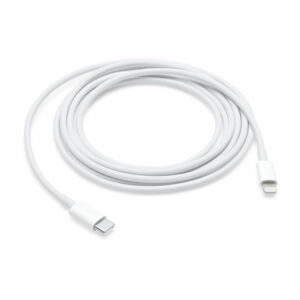 כבל 2 מטר מקורי לאייפון 12 Lightning to USB-C Cable יבואן רשמי 12 חודשי אחריות