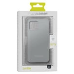 כיסוי מגן סיליקון Softek אפור בהיר לאייפון 12 מיני PureGear