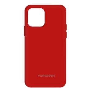 כיסוי מגן סיליקון Softek אדום לאייפון 12 מיני PureGear