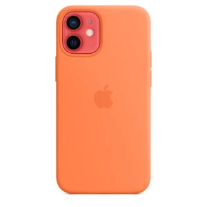 כיסוי מקורי לאייפון 12 תפוז סיני תומך MagSafe