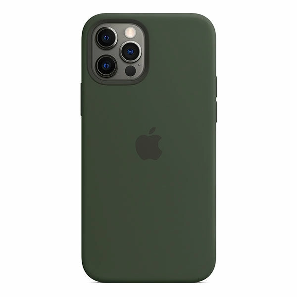 מגן כיסוי מקורי לאייפון 12 פרו מקס ירוק קפריסין תומך MagSafe