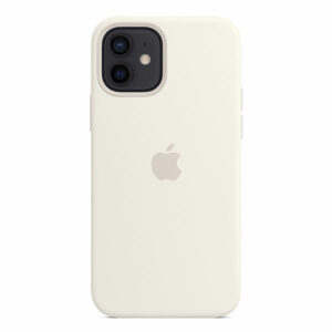 כיסוי מקורי לאייפון 12 לבן תומך MagSafe