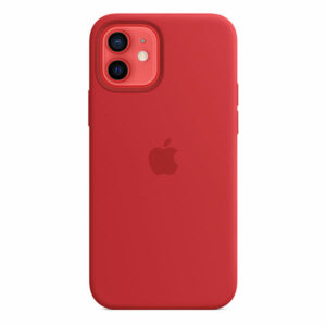 כיסוי מקורי לאייפון 12 אדום Product RED תומך MagSafe