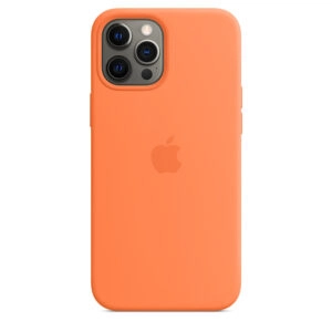 מגן כיסוי מקורי לאייפון 12 פרו תפוז סיני תומך MagSafe