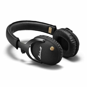 אוזניות קשת אלחוטיות Marshall Monitor Bluetooth מקצועיות שחור