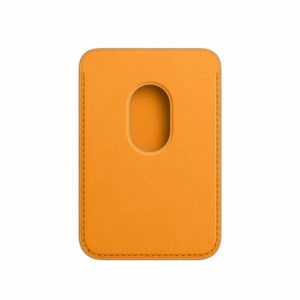 ארנק עור מקורי לאייפון MagSafe Wallet כתום קליפורניה
