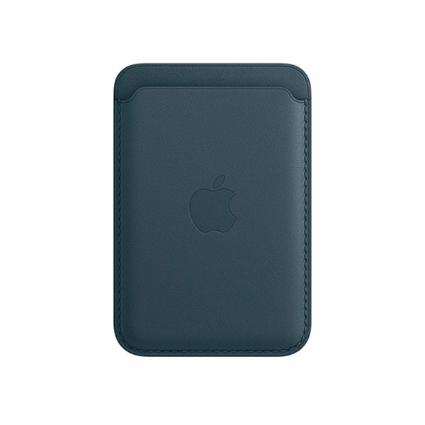ארנק עור מקורי לאייפון MagSafe Wallet כחול