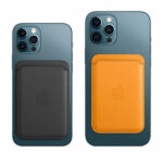 ארנק עור מקורי לאייפון MagSafe Wallet כחול