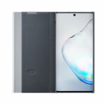 כיסוי ספר חכם לגלקסי נוט 10 מקורי שחור Samsung Clear View