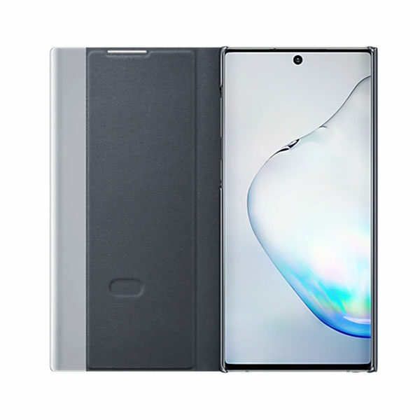 כיסוי ספר חכם לגלקסי נוט 10 מקורי שחור Samsung Clear View