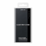 כיסוי ספר חכם לגלקסי נוט 10 מקורי שחור Samsung Clear View