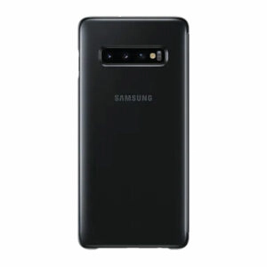 כיסוי ספר חכם לגלקסי S10 פלוס מקורי שחור Samsung Clear View
