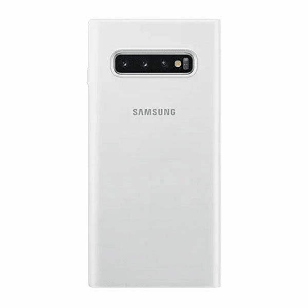 כיסוי ספר התראות חכם לגלקסי S10 מקורי לבן Samsung LED View