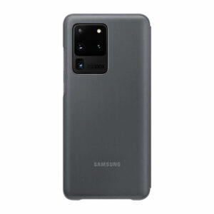 כיסוי ספר התראות חכם לגלקסי S20 Ultra מקורי אפור Samsung Smart LED View