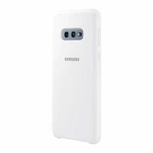 כיסוי סיליקון רך ונעים לגלקסי S10e מקורי לבן Samsung Silicone Cover