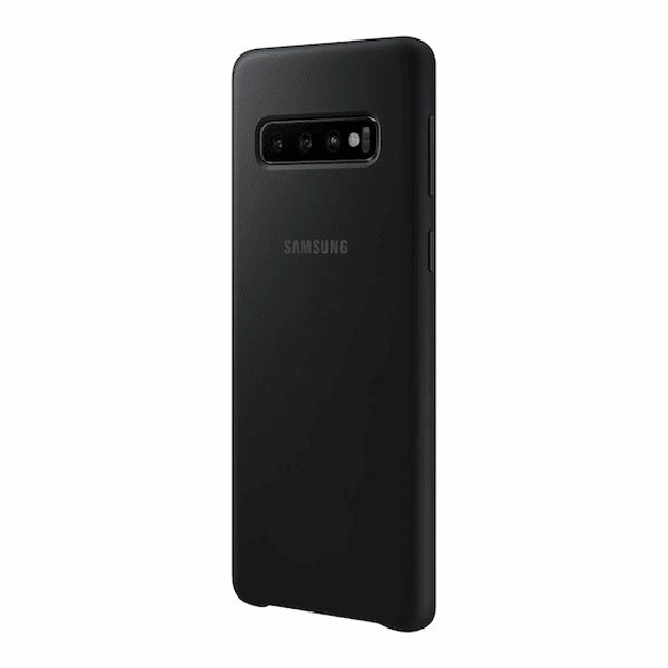 כיסוי סיליקון רך ונעים לגלקסי S10 מקורי שחור Samsung Silicone Cover