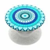 פופסוקט תופסן לסמארטפון מנדלה כחולה PopSocket Blue Floral Mandala