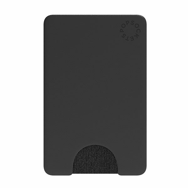 פופסוקט ארנק לסמארטפון שחור עם מקום ל-3 כרטיסים PopSocket PopWallet