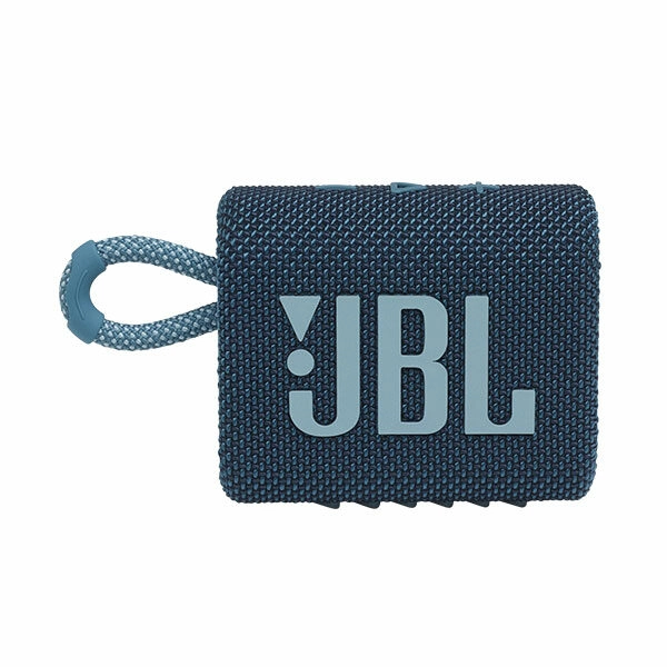 רמקול JBL GO 3 כחול עם מבנה קומפקטי וסאונד עוצמתי יבואן רשמי