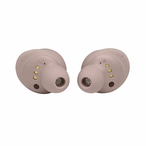 אוזניות אלחוטיות JBL Live Free NC+ TWS ורוד לספורט עם סינון רעשים