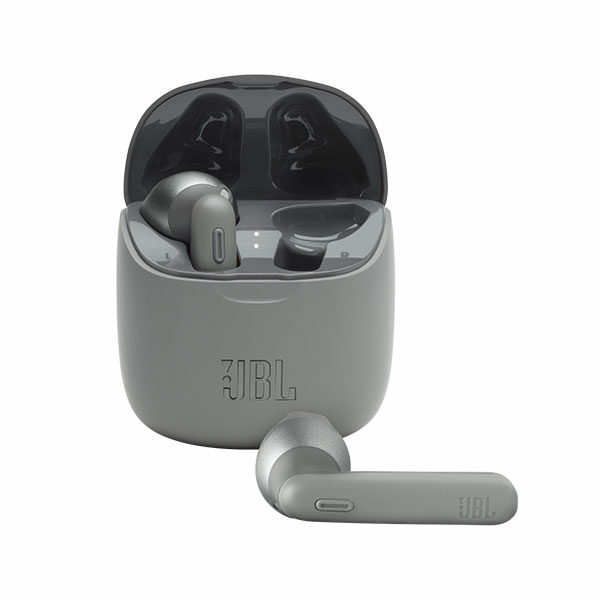 אוזניות אלחוטיות JBL Tune 225 TWS אפור עם חיי סוללה ארוכים | שיפי ישראל
