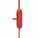 אוזניות אלחוטיות JBL Tune 125BT אדום עם סאונד טהור ונקי