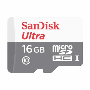 כרטיס זיכרון 16 גיגה SanDisk Ultra UHS-1 Micro SD