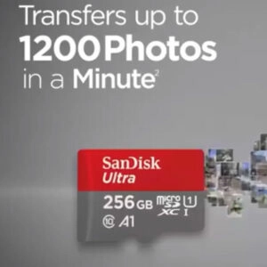 כרטיס זיכרון 256 גיגה SanDisk Ultra UHS-I Micro SD