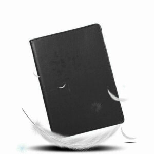 כיסוי לאייפד 9.7 אינץ' 2018 ספר דמוי עור שחור