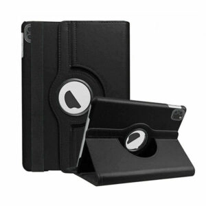 כיסוי לאייפד אייר 10.9 אינץ' ספר דמוי עור שחור