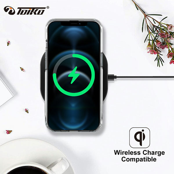 כיסוי לאייפון 13 פרו שקוף קשיח וחזק במיוחד Toiko Titan