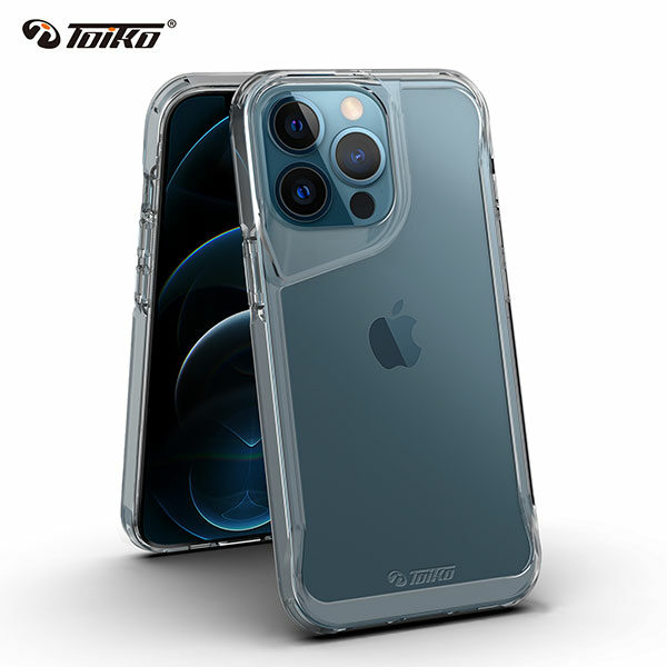 כיסוי לאייפון 13 פרו שקוף קשיח וחזק במיוחד Toiko Titan