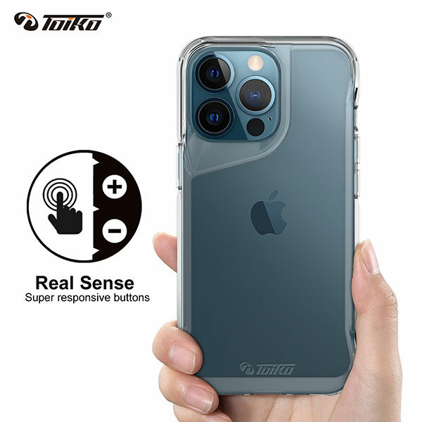 כיסוי לאייפון 13 פרו שקוף קשיח וחזק במיוחד Toiko Titan