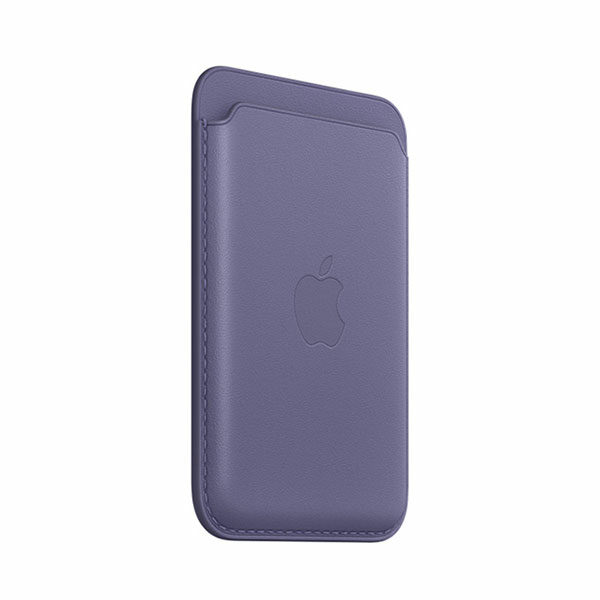 ארנק לאייפון MagSafe Wallet סגול ויסטריה עור מקורי