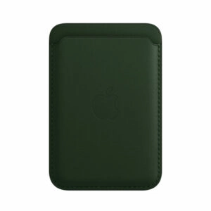 ארנק לאייפון MagSafe Wallet ירוק סקויה עור מקורי