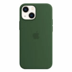 כיסוי לאייפון 13 מיני מקורי ירוק תלתן סיליקון תומך MagSafe