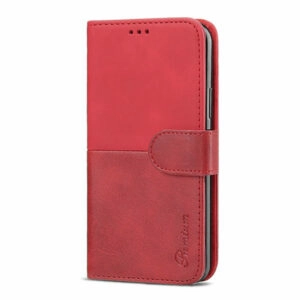 כיסוי לאייפון 13 ארנק אדום עם מקום לכרטיסי אשראי Duo Premium